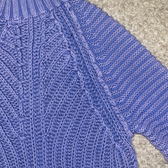 Free People Sweetheart Chunky Rib Knit Pullover Sweater - Picture 5 of 7